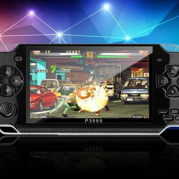 X6 Upgrade Version 4.3 Inch Psp Handheld Game 8gb Arcade Nes Nostalgic Sup64 Bit Handheld Mp5 Player Factory