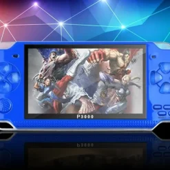 X6 Upgrade Version 4.3 Inch Psp Handheld Game 8gb Arcade Nes Nostalgic Sup64 Bit Handheld Mp5 Player Factory