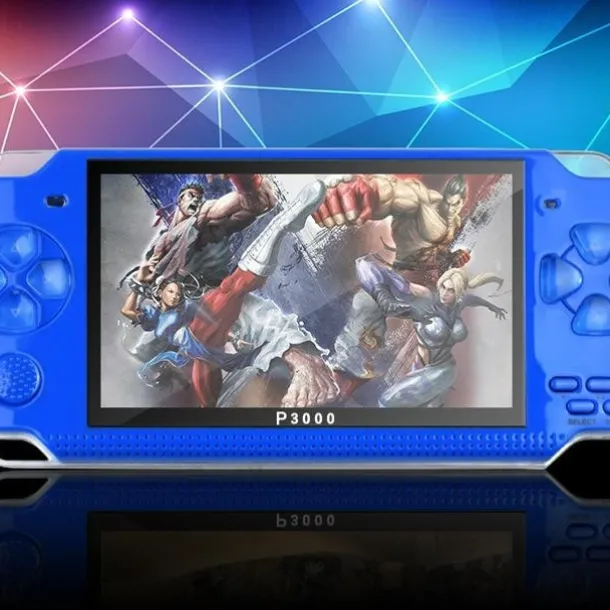 X6 Upgrade Version 4.3 Inch Psp Handheld Game 8gb Arcade Nes Nostalgic Sup64 Bit Handheld Mp5 Player Factory