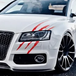 40X12cm Auto Car Sticker Reflective Monster Claw Scratch Stripe Marks Headlight Decal Car Stickers Car Accessories