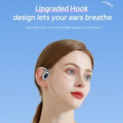 XG99 True Wireless Headphones TWS Earbuds Ear Hook Bluetooth 5.3 Sports Ergonomic Design Waterproof IPX4 for Mobile Phone Travel