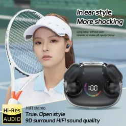 XG77 True Wireless Headphones TWS Earbuds In Ear Bluetooth 5.3 Sports Ergonomic Design Waterproof IPX4 for Apple Samsung Huawei Xiaomi MI Fitness Camping / Hiking Running Mobile Phone Travel