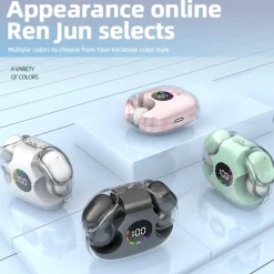 XG77 True Wireless Headphones TWS Earbuds In Ear Bluetooth 5.3 Sports Ergonomic Design Waterproof IPX4 for Apple Samsung Huawei Xiaomi MI Fitness Camping / Hiking Running Mobile Phone Travel