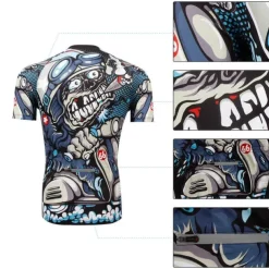 XINTOWN Men's Cycling Jersey with Bib Shorts Cycling Jersey Set Short Sleeve Mountain Bike MTB Road Bike Cycling Winter Black Blue Mint Green Bike Bib Shorts Jersey Clothing Suit 3D Pad Breathable