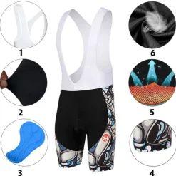 XINTOWN Men's Cycling Jersey with Bib Shorts Cycling Jersey Set Short Sleeve Mountain Bike MTB Road Bike Cycling Winter Black Blue Mint Green Bike Bib Shorts Jersey Clothing Suit 3D Pad Breathable