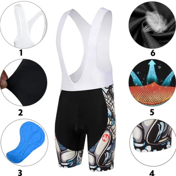 XINTOWN Men's Cycling Jersey with Bib Shorts Cycling Jersey Set Short Sleeve Mountain Bike MTB Road Bike Cycling Winter Black Blue Mint Green Bike Bib Shorts Jersey Clothing Suit 3D Pad Breathable