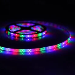 (2x5M)10M 32.8ft LED Light Strips RGB TV Backlight Bedroom Kitchen Christmas DIY Decor 2835 600SMD Color Changing with 44 Key IR Remote Home Kitchen DC 12V