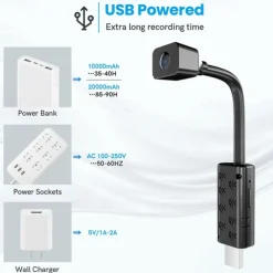 Y11 IP Camera 4K Mini Wireless Motion Detection Remote Access IR-cut Indoor Support 128 GB