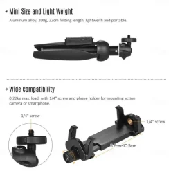 Yunteng Extendable Selfie Stick Tripod Monopod with Bluetooth Remote Shutter Universal for iPhone XS X 7plus Smartphones Gopro