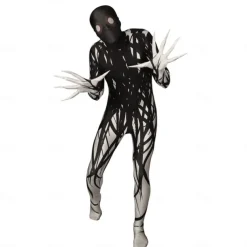Zalgo Monster Halloween Cosplay Costume Bodysuits Carnival Costume Full Body Suit Cosplay Kid's Adults' Men's Boys' Carnival Masquerade Mardi Gras Performance Party Halloween Easy Halloween Costumes