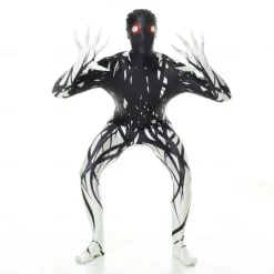 Zalgo Monster Halloween Cosplay Costume Bodysuits Carnival Costume Full Body Suit Cosplay Kid's Adults' Men's Boys' Carnival Masquerade Mardi Gras Performance Party Halloween Easy Halloween Costumes