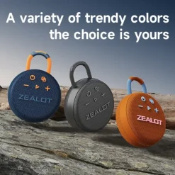 ZEALOT S77 Outdoor Speaker Bluetooth Speaker Bluetooth TF Card Outdoor Waterproof Stereo Sound Speaker For PC Laptop Mobile Phone