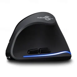 ZELOTES F-35 Wireless 2.4GHz Rechargeable Vertical Mice 6 Buttons 2400 DPI Adjustable Ergonomic Optical Gaming Computer Mouse