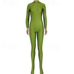 Zentai Suits Catsuit Skin Suit Carnival Costume Full Body Suit Men's Women's Sex Solid Colored Spandex Lycra Costume for Adults'