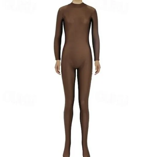 Zentai Suits Catsuit Skin Suit Carnival Costume Full Body Suit Men's Women's Sex Solid Colored Spandex Lycra Costume for Adults'