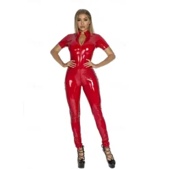 Zentai Suits Catsuit Skin Suit Motorcycle Girl Adults Cosplay Costumes Plus Size Cosplay Solid Color Masquerade
