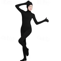 Zentai Suits Catsuit Skin Suit Carnival Costume Full Body Suit Kings Day All Solid Color Lycra® Costume for Party Stage Kid's Adults'