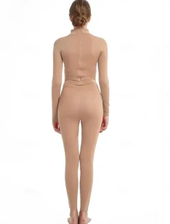 Zentai Suits Cosplay Costume Catsuit Carnival Costume Full Body Suit Men's Women's Sex Solid Colored Spandex Lycra Costume for Halloween Carnival Masquerade Adults'