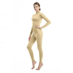 Zentai Suits Cosplay Costume Bodysuit Carnival Costume Full Body Suit Women's All Boys' Cosplay Solid Color Lycra Spandex Costume for Halloween Carnival Children's Day Kid's Adults'