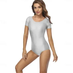 Zentai Suits Cosplay Costume Skin Suit Ninja Carnival Costume Full Body Suit Kings Day Women's Leotards Sexy Costume Solid Color Spandex Lycra Costume for Halloween Carnival Masquerade Adults'