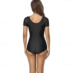 Zentai Suits Cosplay Costume Skin Suit Ninja Carnival Costume Full Body Suit Kings Day Women's Leotards Sexy Costume Solid Color Spandex Lycra Costume for Halloween Carnival Masquerade Adults'