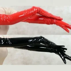 Zentai Suits Gloves Catsuit Motorcycle Girl Carnival Costume Full Body Suit Women's Cosplay Sexy Costume Solid Color Faux Leather Costume for Masquerade Adults