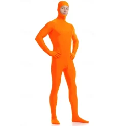 Zentai Suits Skin Suit Full Body Suit Carnival Costume Full Body Suit Men's Women's Sex Solid Colored Spandex Lycra Costume for Halloween Adults'