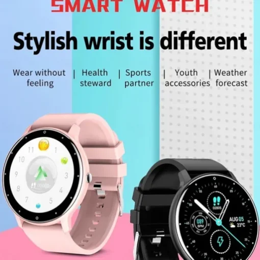ZL02C Pro Smart Watch Lady Bluetooth Call Answer Dial 1.28inch AI Voice Sports Fitness Tracker Fashion Men Women Smartwatch