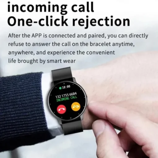 ZL02C Pro Smart Watch Lady Bluetooth Call Answer Dial 1.28inch AI Voice Sports Fitness Tracker Fashion Men Women Smartwatch