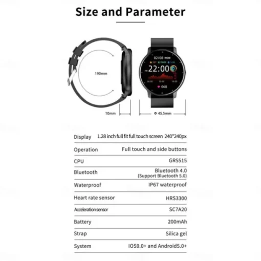 ZL02C Pro Smart Watch Lady Bluetooth Call Answer Dial 1.28inch AI Voice Sports Fitness Tracker Fashion Men Women Smartwatch