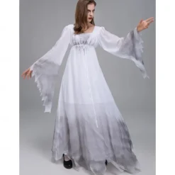 Zombie Ghostly Bride Halloween Cosplay Costume Party Costume Masquerade Outfits Adults' Women's Masquerade Performance Party Halloween Easy Halloween Costumes Dress Up