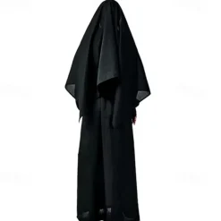 Zombie Halloween Cosplay Costume Masquerade The Nun Cosplay Adults' Women's Carnival Masquerade Mardi Gras Party / Evening Easy Halloween Costumes Dress Up