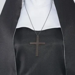 Zombie Halloween Cosplay Costume Masquerade The Nun Cosplay Adults' Women's Carnival Masquerade Mardi Gras Party / Evening Easy Halloween Costumes Dress Up