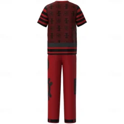 Zombie School Zombies 4 Victor Pants T-shirt Movie Cosplay Costume Movie Cosplay for Men's Boys' Adults Kids Halloween Masquerade Performance Halloween